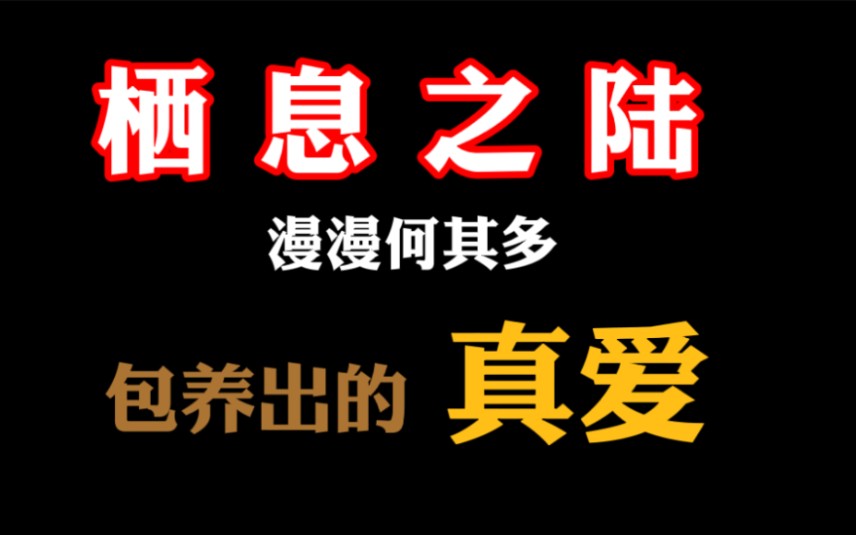 【小说推荐】包养甜文《栖息之陆》漫漫何其多哔哩哔哩bilibili