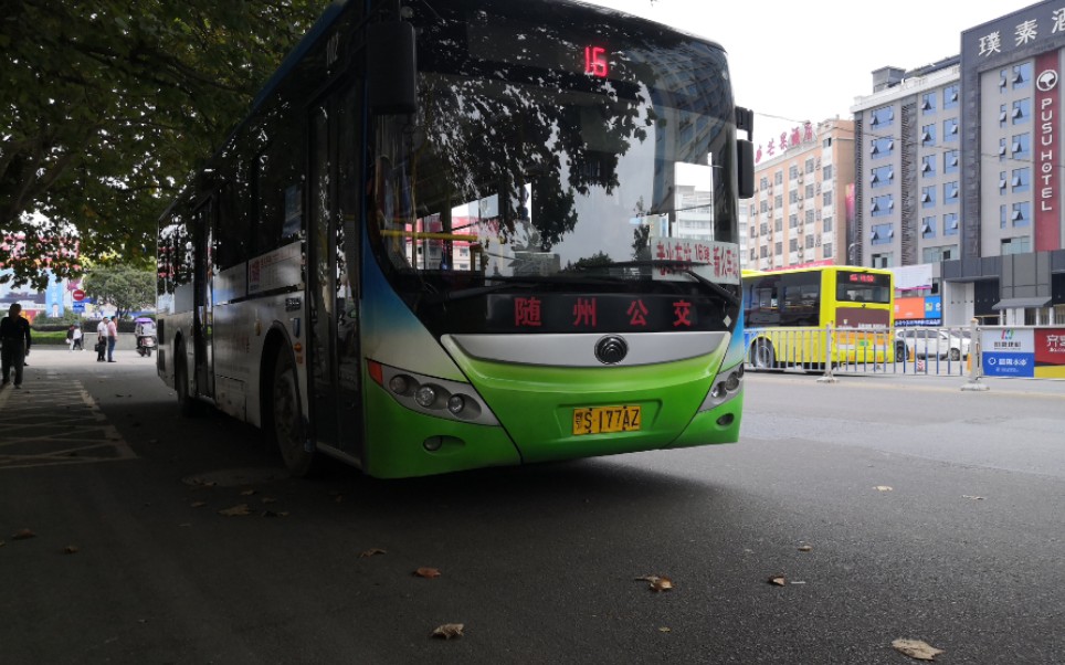 pov86新春贺岁3随州公交16路前方展望连接新老的小短线