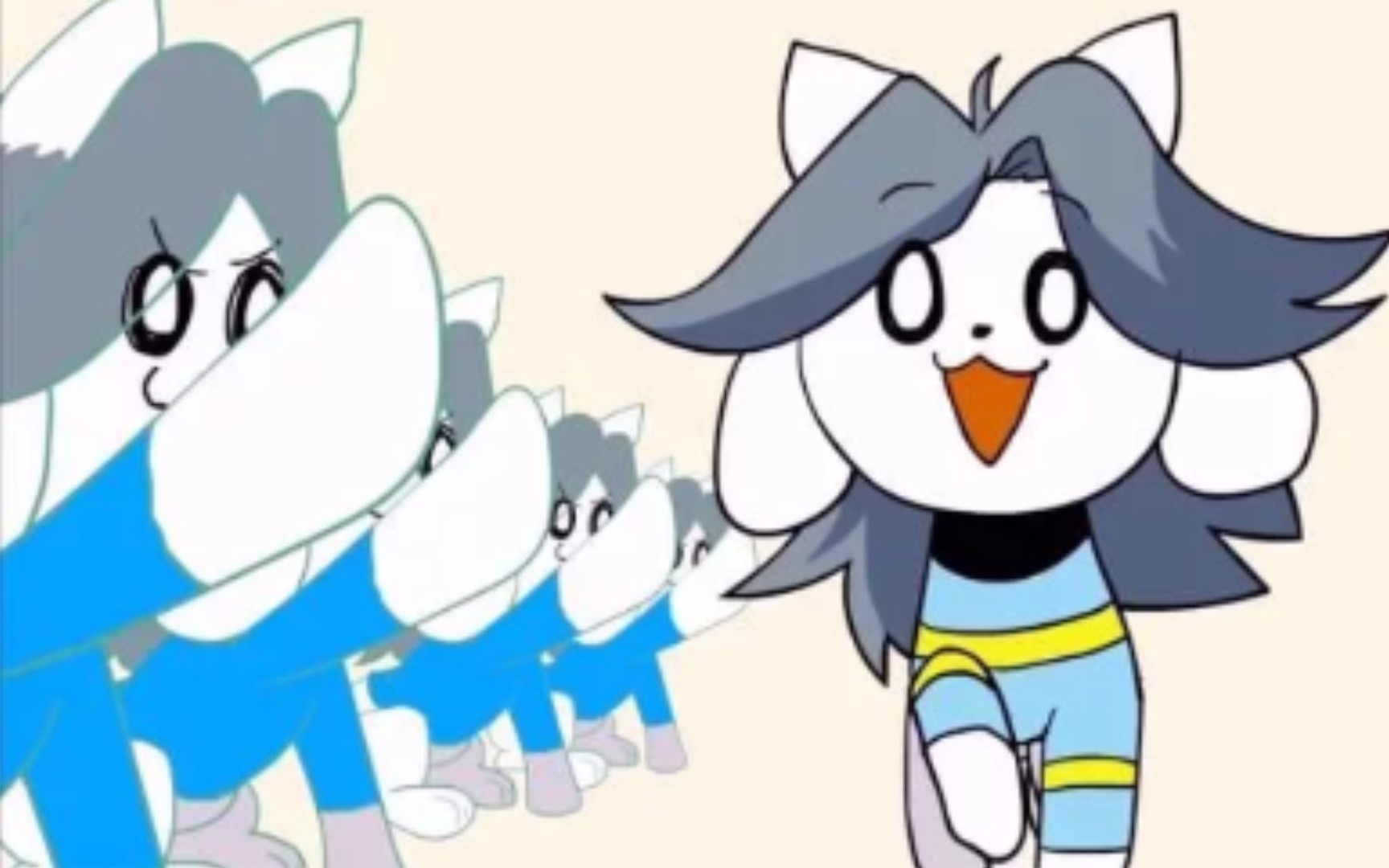 【ut】undertale小动画 temmie的一天(中文字幕)