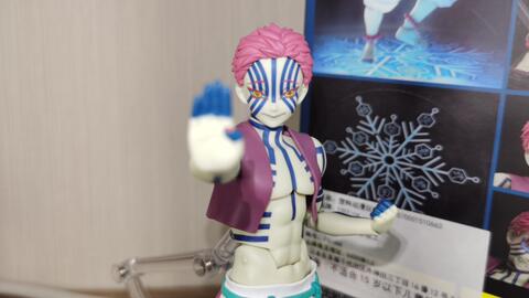 小6解说】总737期figma SP146 鬼灭之刃上弦之三猗窝座_哔哩哔哩_bilibili