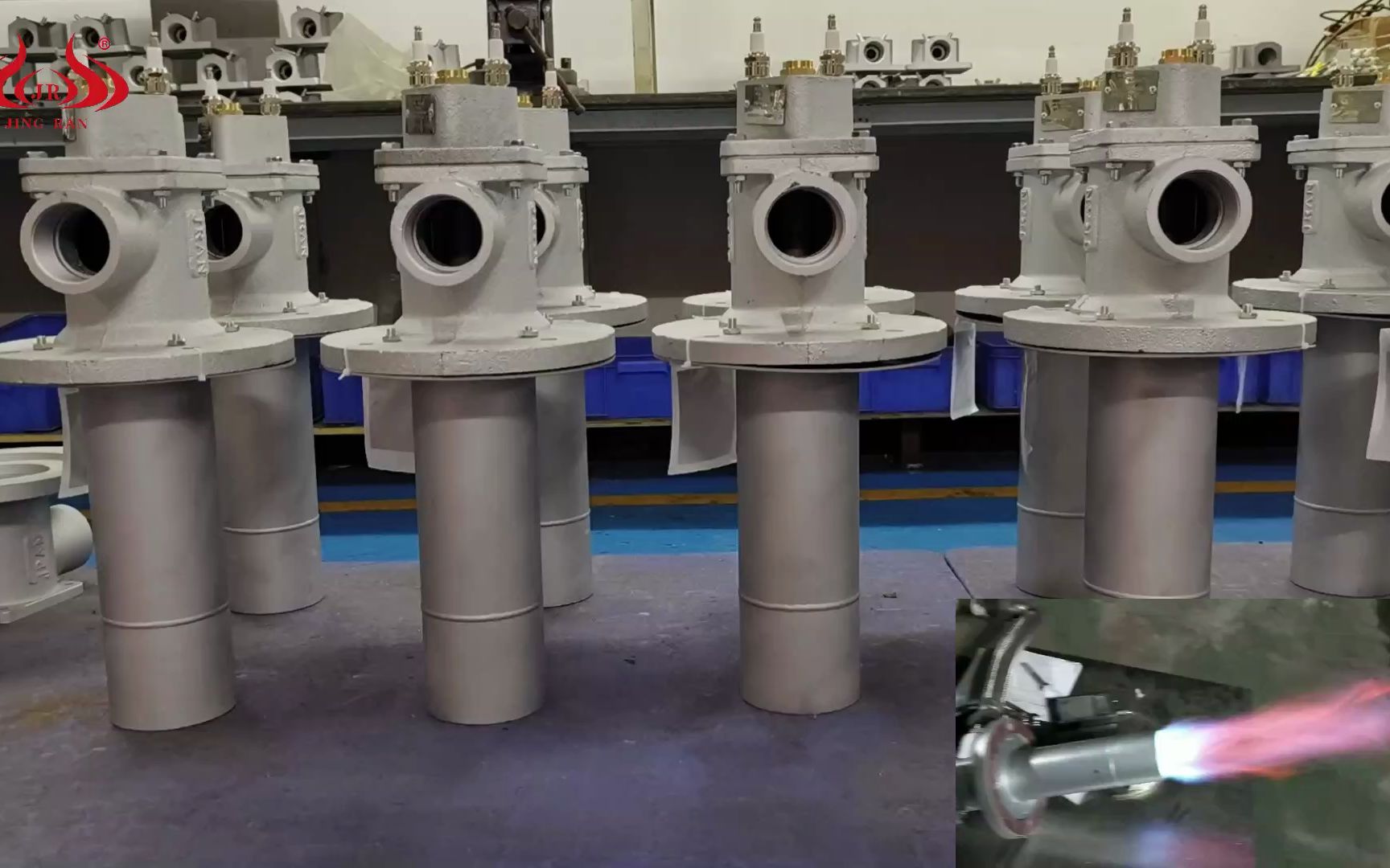 精燃20万大卡天然气铸铁烧嘴,窑炉燃烧机配件