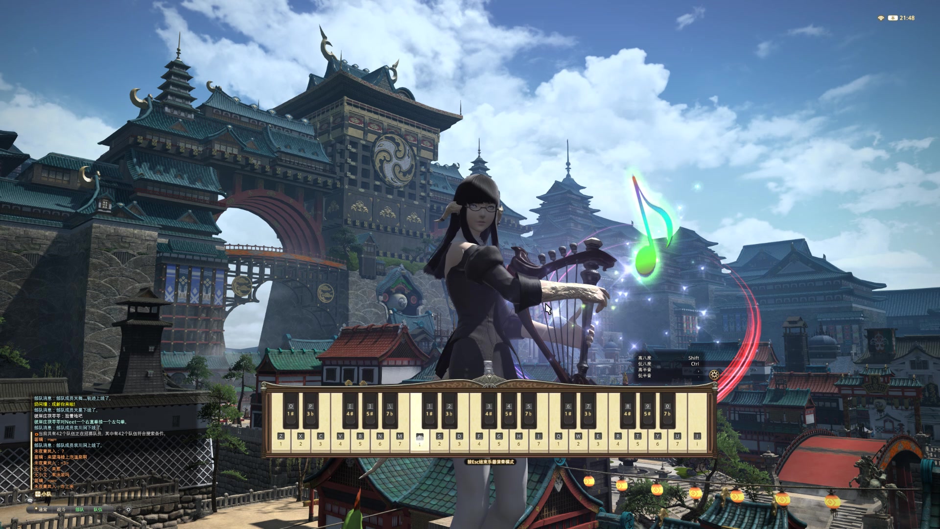 ff14诗人演奏千本樱_哔哩哔哩_bilibili