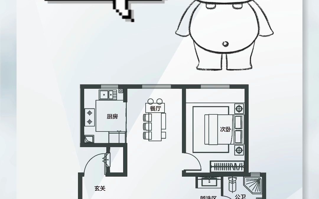 厨房篇|建筑面积约116㎡实体舒居样板间即将倾城绽放!哔哩哔哩bilibili