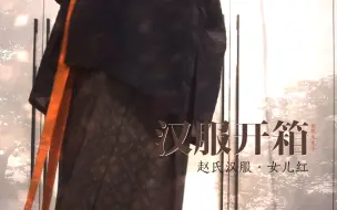 汉服开箱丨又一条貌美宋制两片裙丨赵氏汉服·女儿红开箱