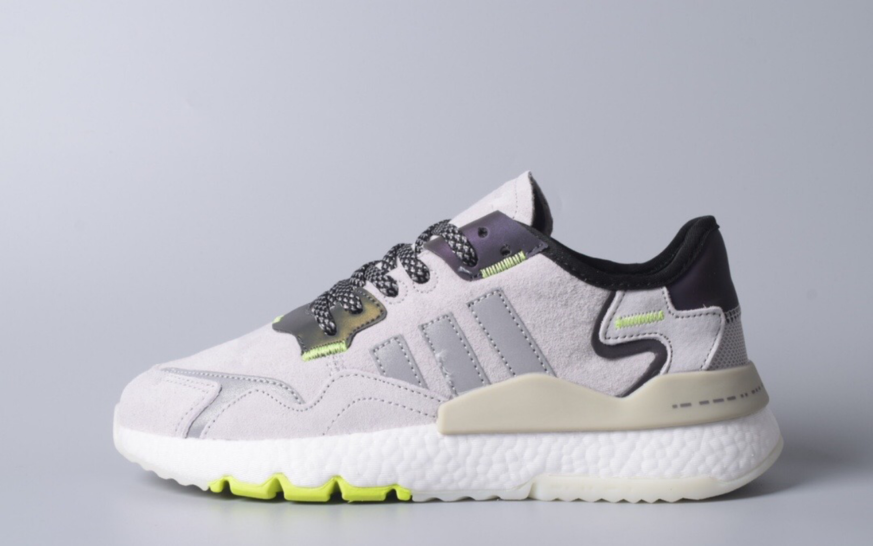 阿迪达斯 秋冬款 nite jogger boost 星球大战联名 夜行者3m反光真爆