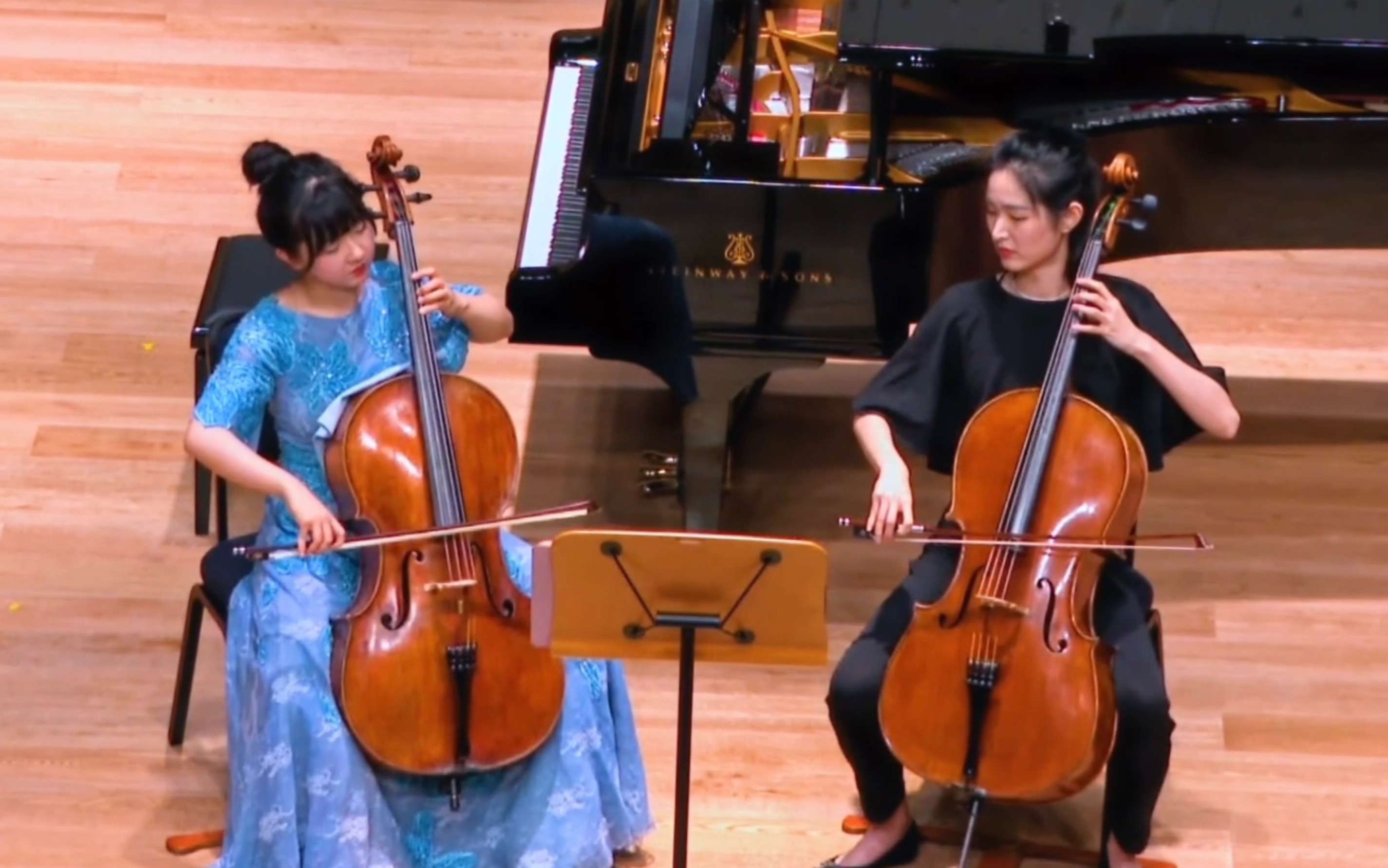 【双大提琴】博凯里尼奏鸣曲 g.2_哔哩哔哩_bilibili