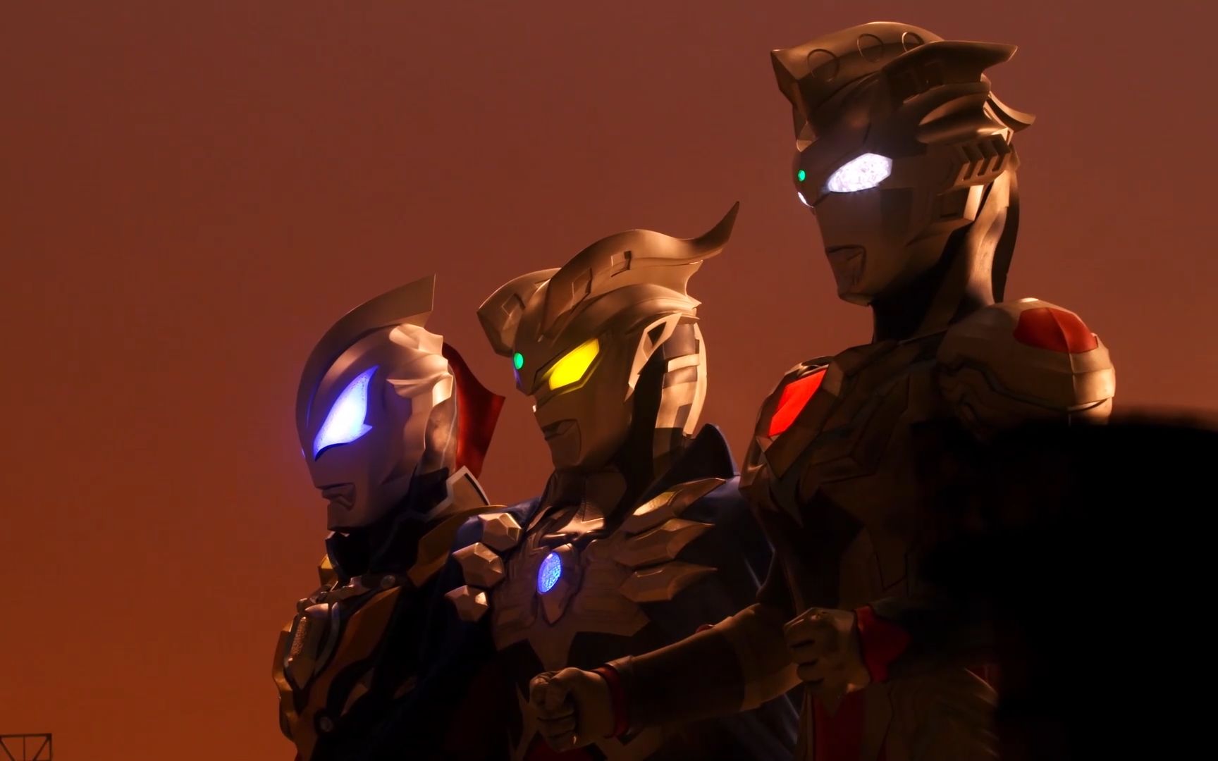 泽塔奥特曼,赛罗奥特曼光辉形态回归,捷德泽塔赛罗,三杰大战哥莫拉,伽