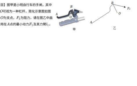 力臂与最小动力作图哔哩哔哩bilibili