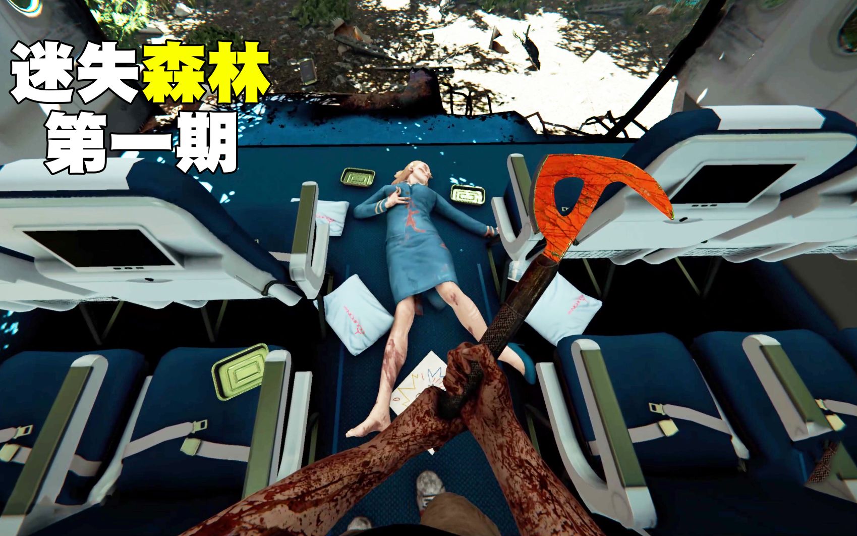 坤儿迷失森林飞机失事坠入荒岛幸存的两人开始在岛上生活