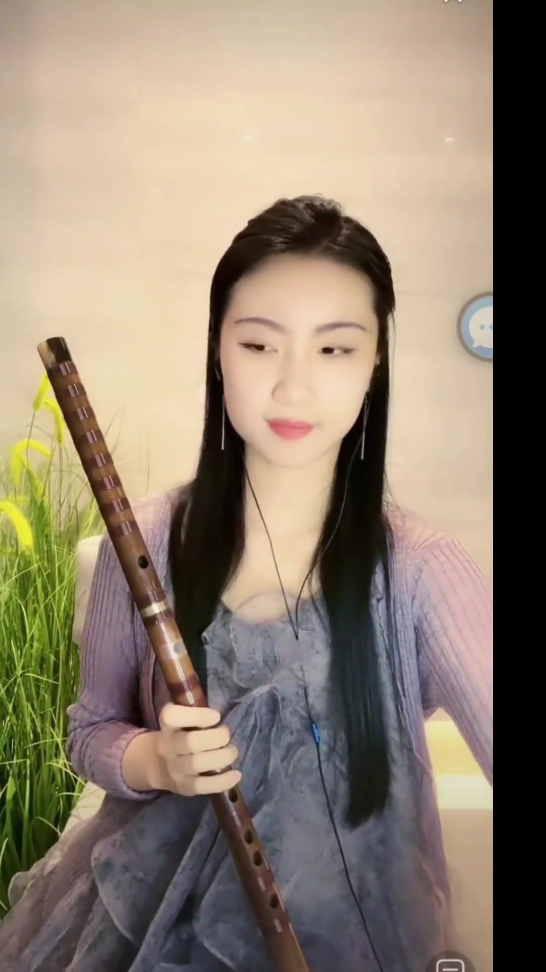 子涵演奏天边竹笛完整版竹笛子涵弘扬国乐竹笛演奏天边西双版纳刮