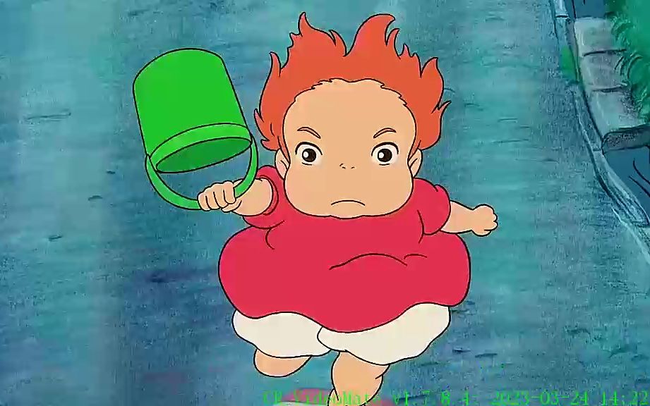 "最好的告白—波妞喜欢宗介" #治愈动漫 #宫崎骏 #崖上的波妞 (1)