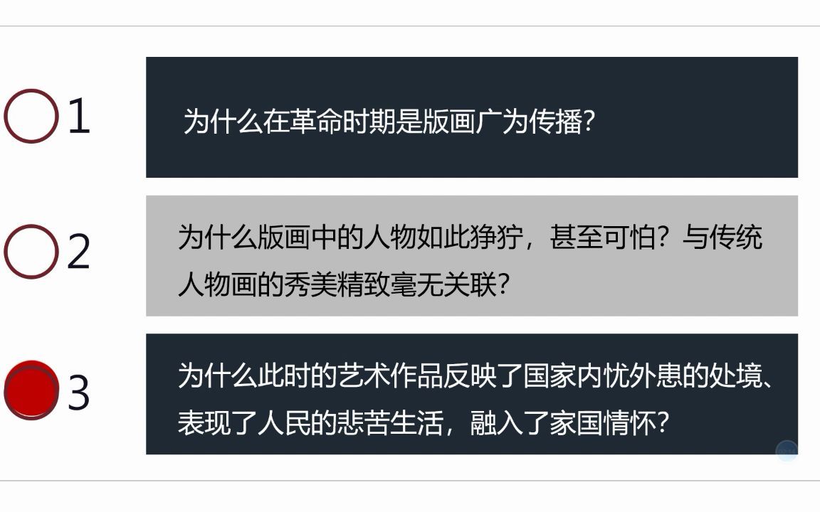 广州市第二中学高一美术课 中国新兴版画美术鉴赏《以艺术化刀锋,雕刻铮铮铁骨》哔哩哔哩bilibili