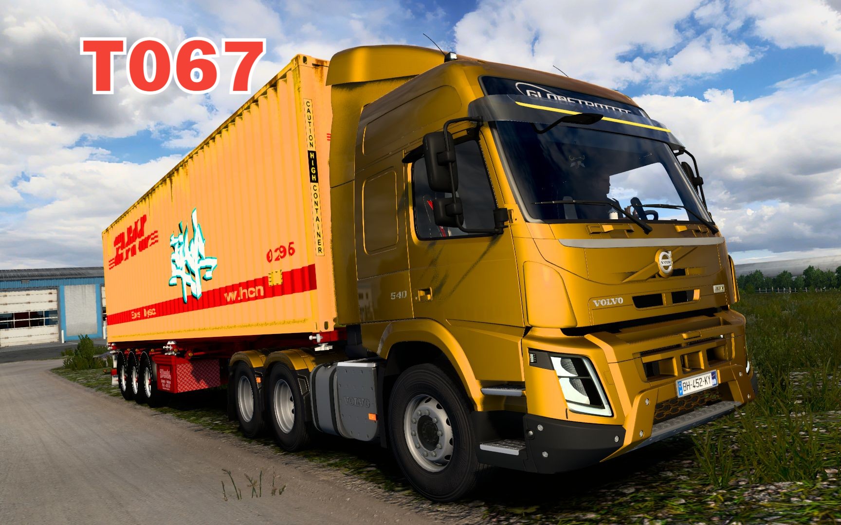 【沃尔沃fmx】欧卡1.48mod#6x6强悍底盘,走乌托邦山石烂路无压力.