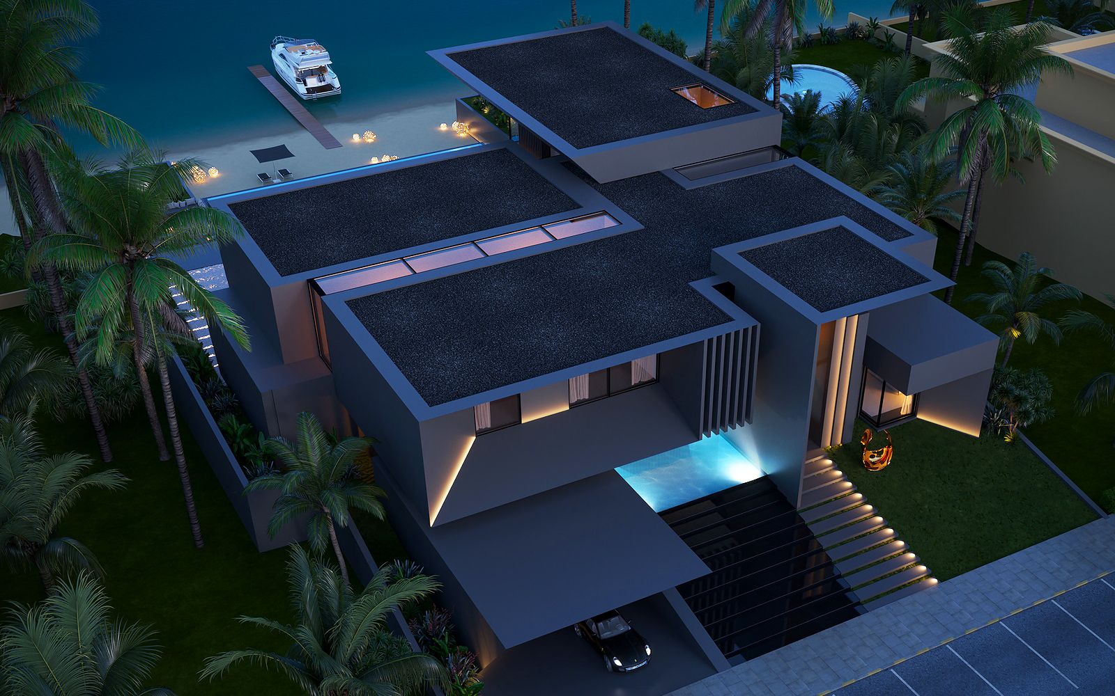 海景房自建别墅,有喜欢吗?