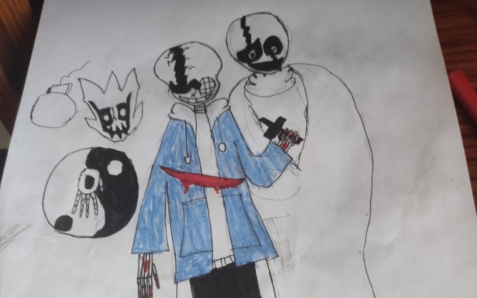 我应该是第1个画最后一口气重制版的