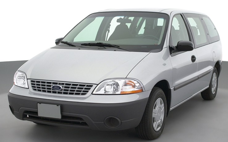 2002 福特 稳达 正面100%重叠刚性壁障碰撞测试(25mph 不系安全带)