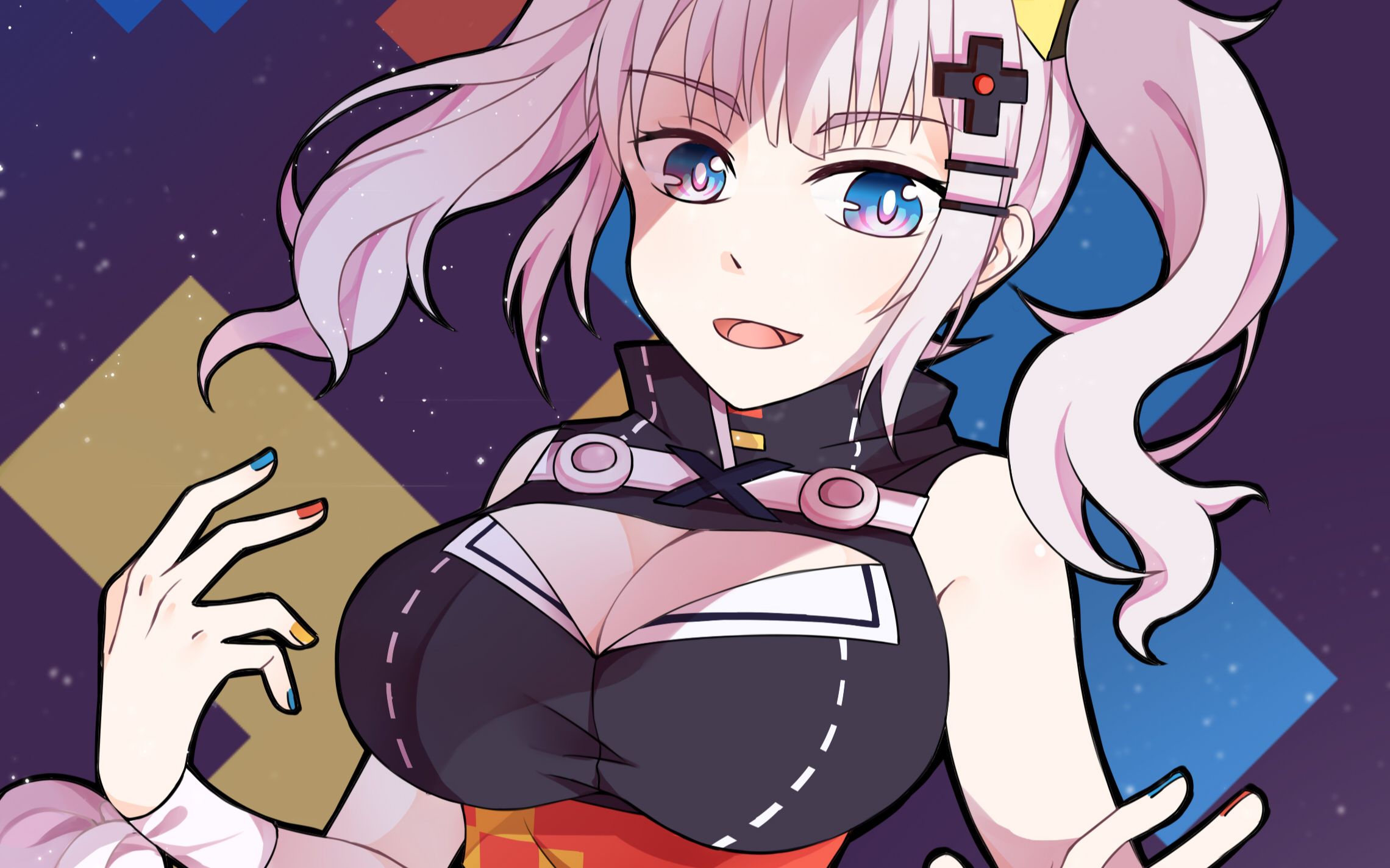 【绘画过程】假酒少女辉夜月