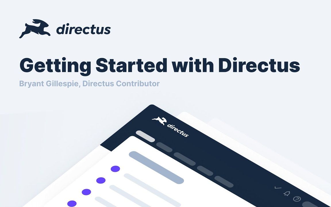 Directus 快速入门哔哩哔哩bilibili