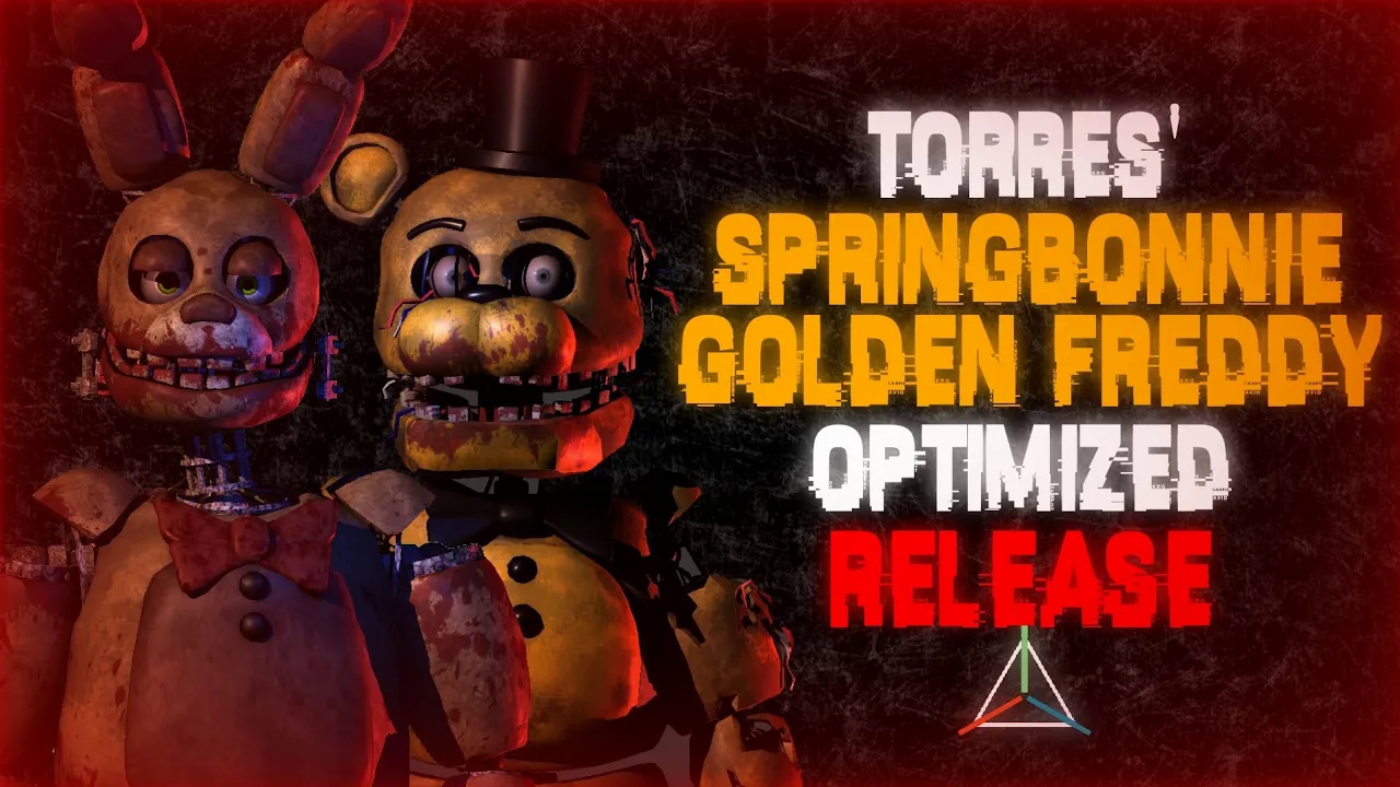 [fnaf/prisma 3d] torres弹簧邦尼&黄金弗莱迪p3d模型包