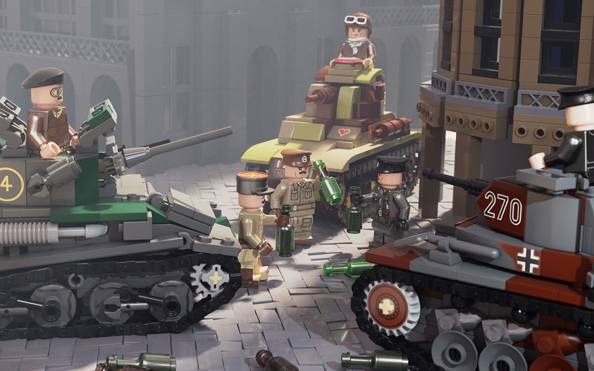 【拼砌大师】「brickmania03闪电战」从坦克/车长