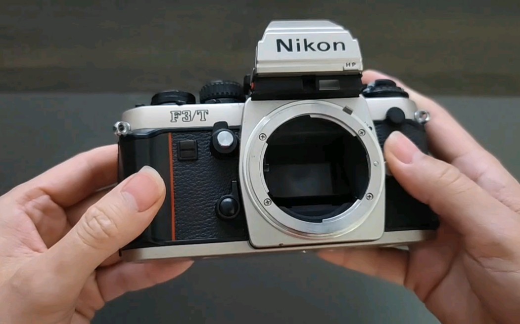 拆箱尼康f3t香槟色.