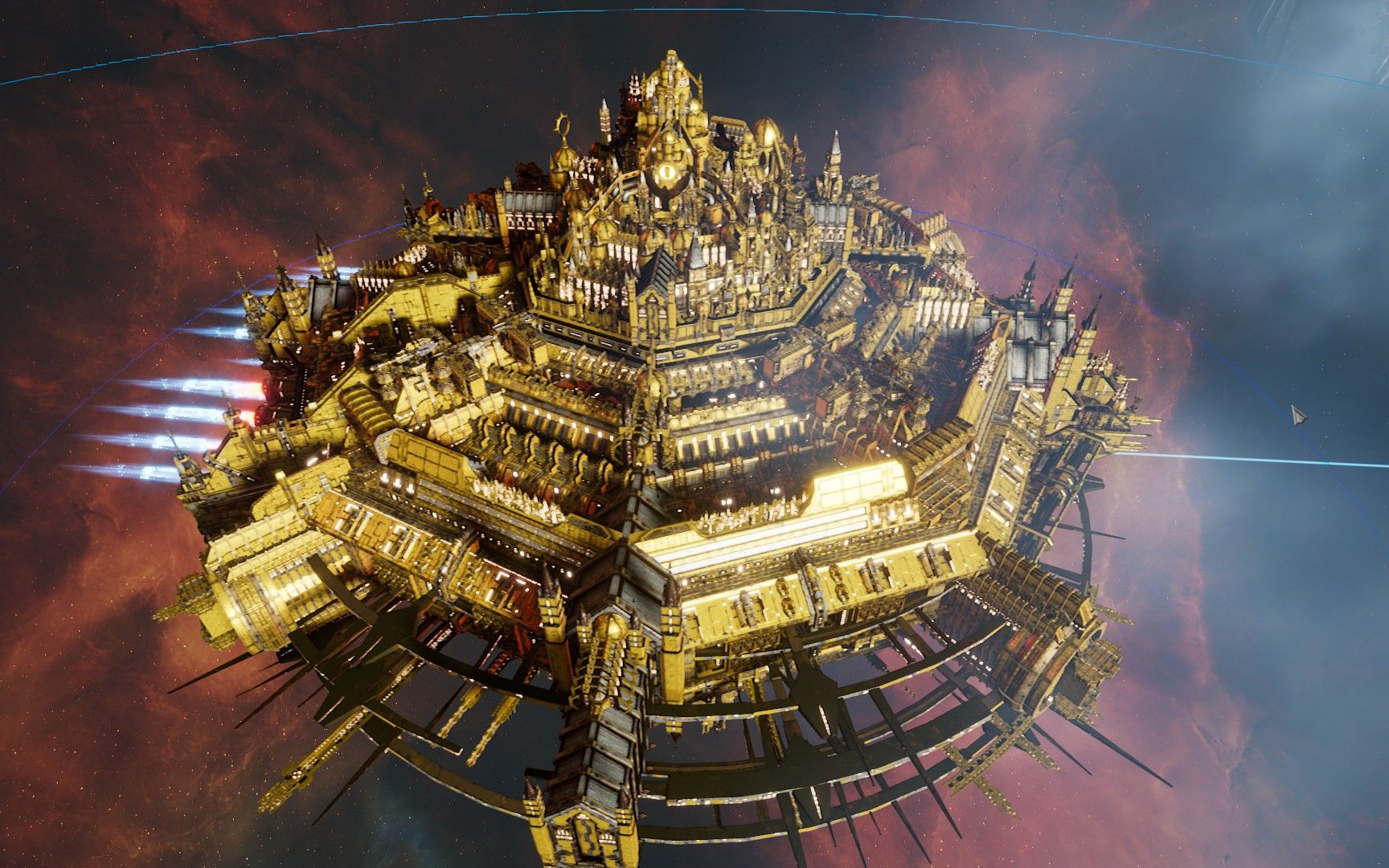 【哥特舰队2】帝国山阵号skalgrimmod2.0版本跟2.1版本实战对比