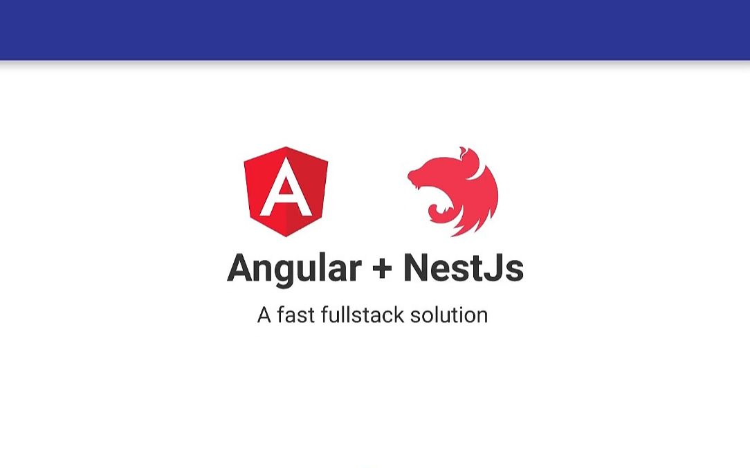 Angular + NestJs Building a fullstack Blog application哔哩哔哩bilibili