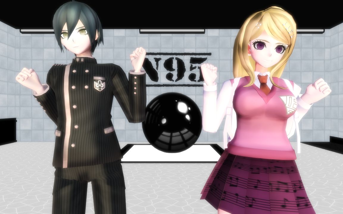 【弹丸论破mmd】最原和赤松的双人舞