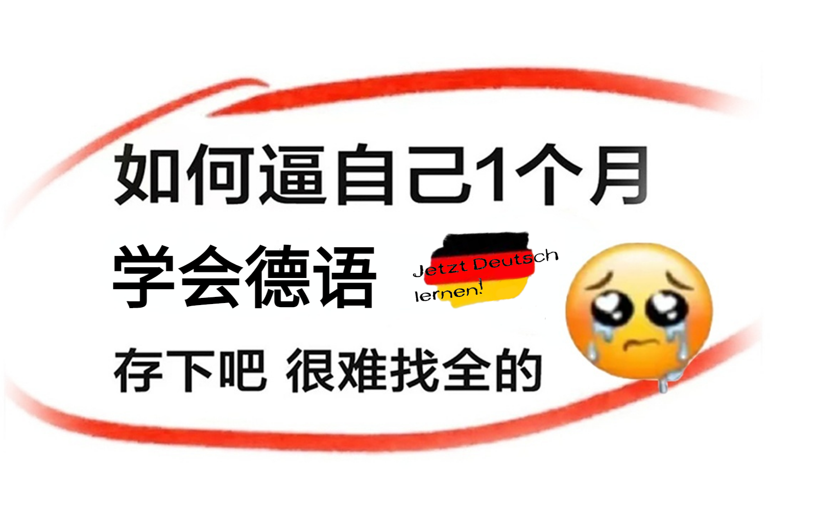 [图]【德语教程800集】汇聚所有德语课程⚠️B站最全-包括德语词汇，德语语法，德语口语，德语听力和德语阅读，从零基础到C2，熟练掌握并运用，看完绝对血赚！