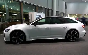 Download Video: （大肥喵）Audi RS6/果然还是白色最好看