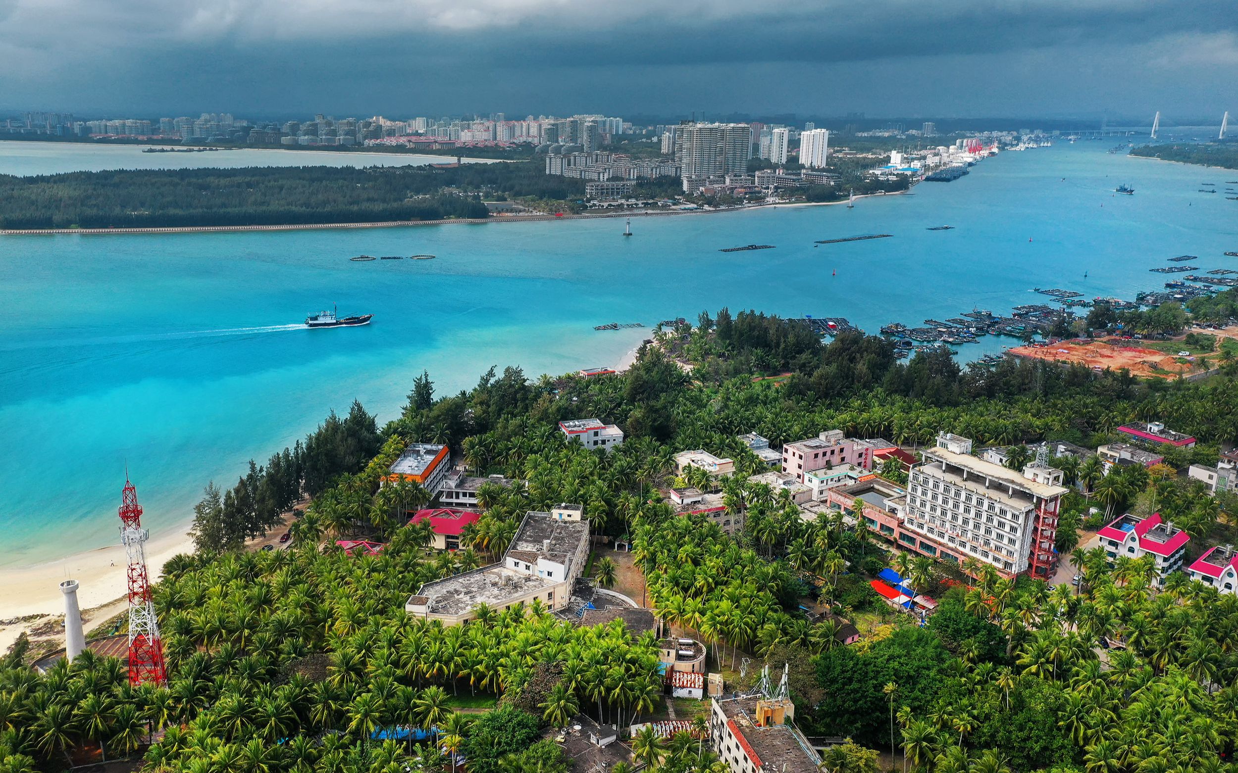 海南东郊椰林湾图片