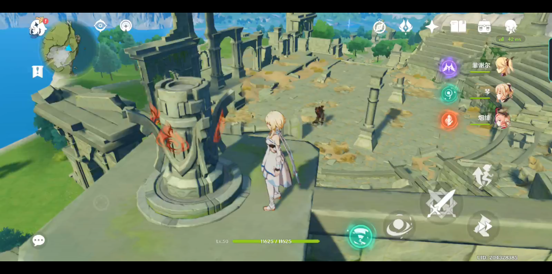 活动作品原神千风神殿元素方碑加木桶解谜