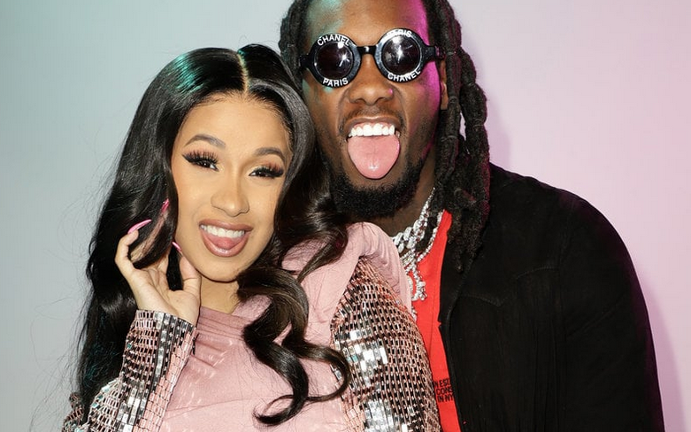 有钱任性cardib和offset在夜店疯狂撒钱