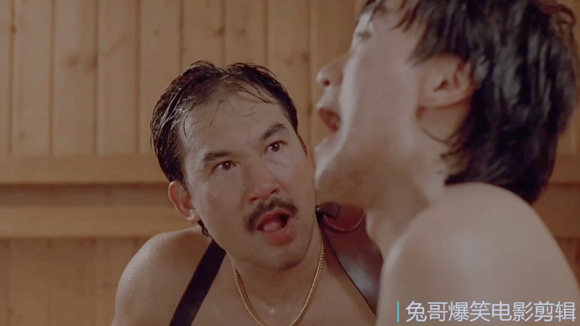 活动作品爆笑电影小伙去桑拿汗蒸遇黑道大哥全程笑喷