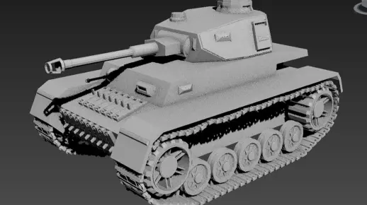 【3DMAX】硬表面必学坦克模型制作，结构搭建，制作思路，布线卡线技巧！