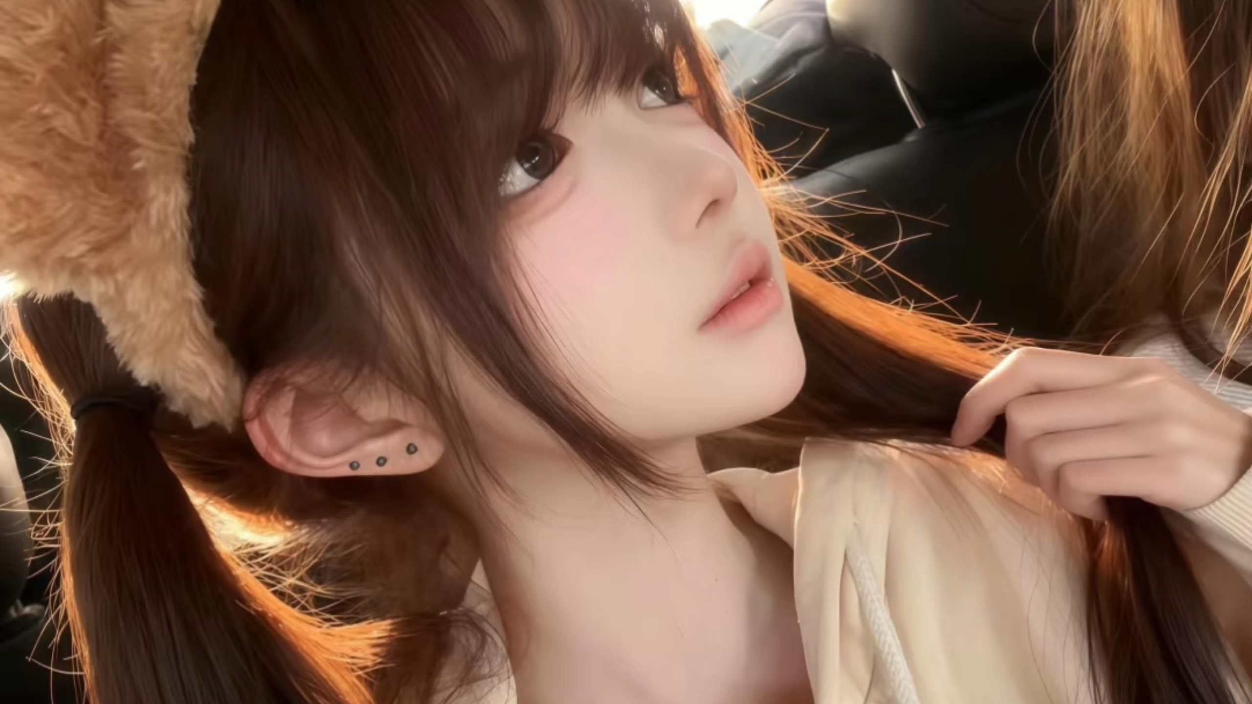 好看的真人女生头像!