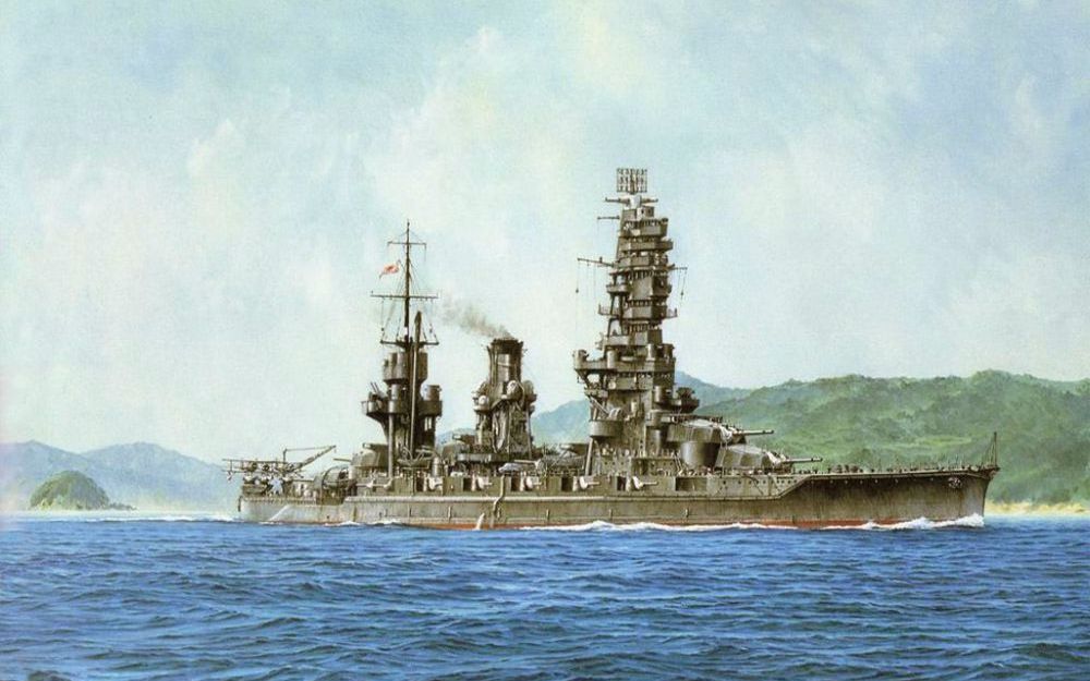 日本富士级战列舰图片
