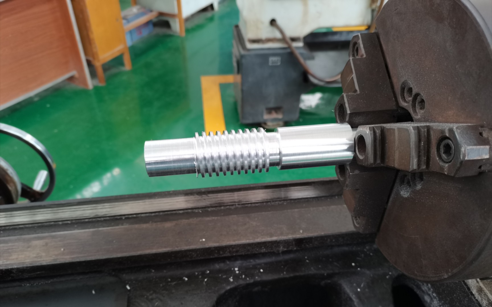 工程训练a2单项训练普车第五天梯形螺纹的车制20220528