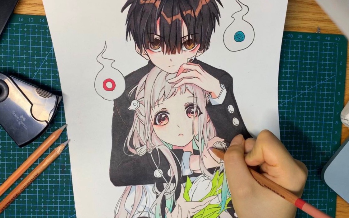 【海带の手绘】地缚少年花子君77八寻宁宁!