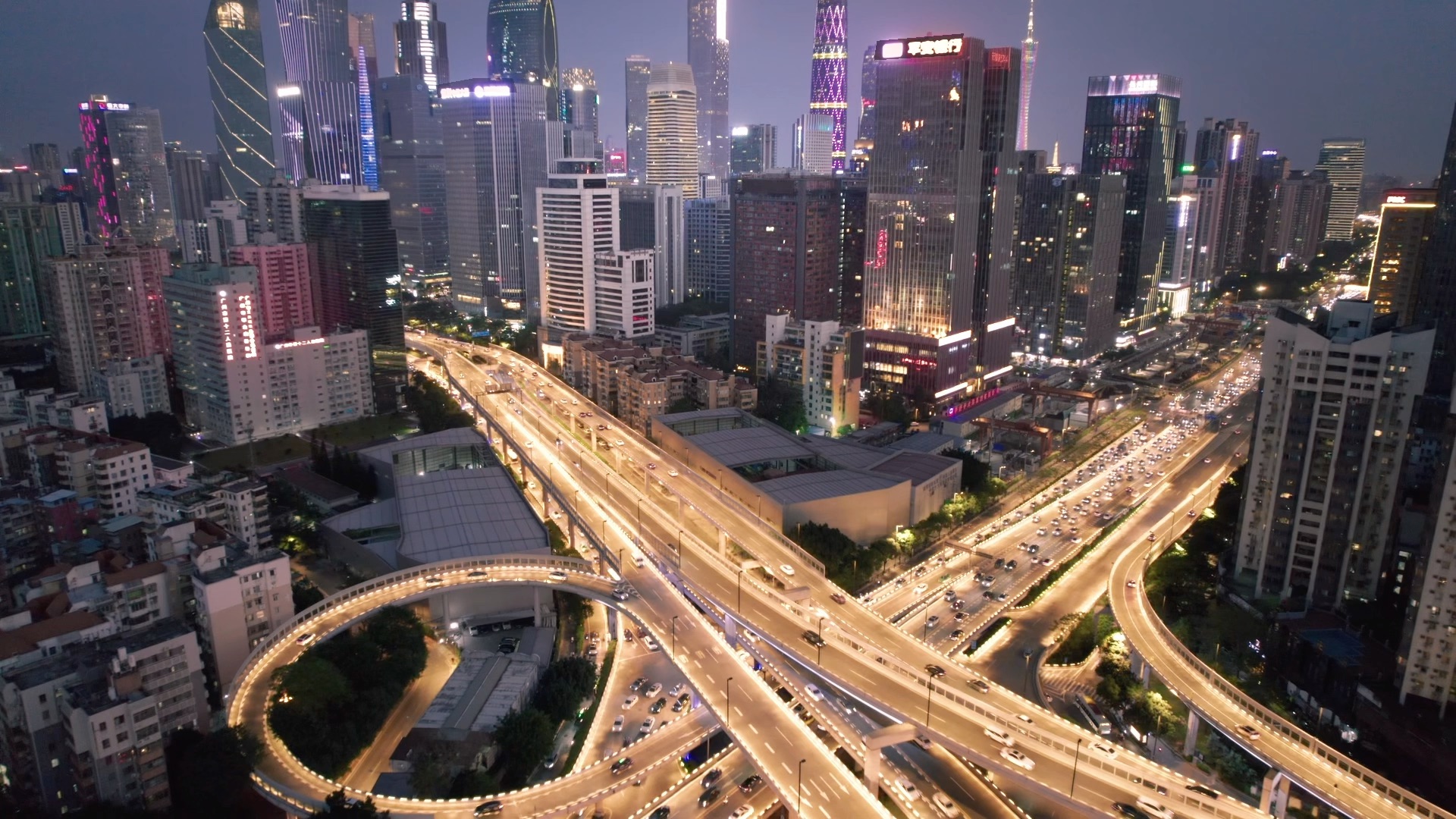 世界一线城市 亚洲第一省会 广州的极致夜景