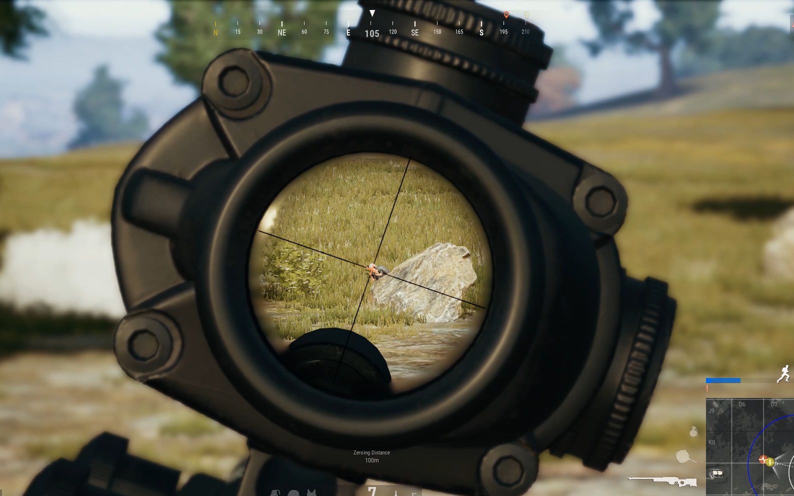 pubgnobodyspeak狙击手都知道绝地求生里最爽的就是一枪击杀的感觉