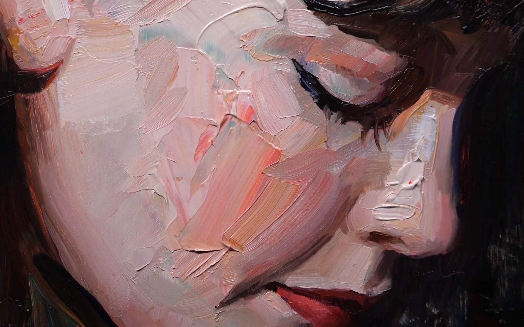 油画人像技法另类画法