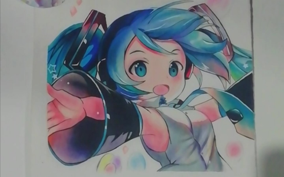 马克笔初音未来