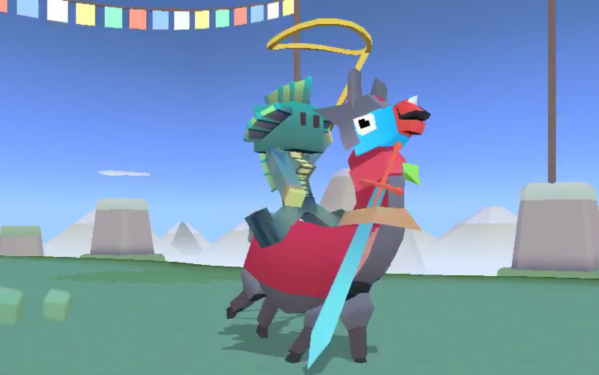 疯狂动物园 驯服终极闪光羊驼