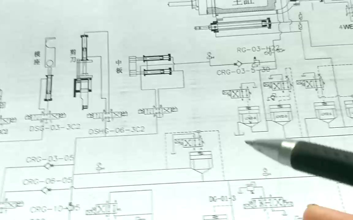 实例讲解 富基700T挤压机液压图纸原理及故障之二哔哩哔哩bilibili