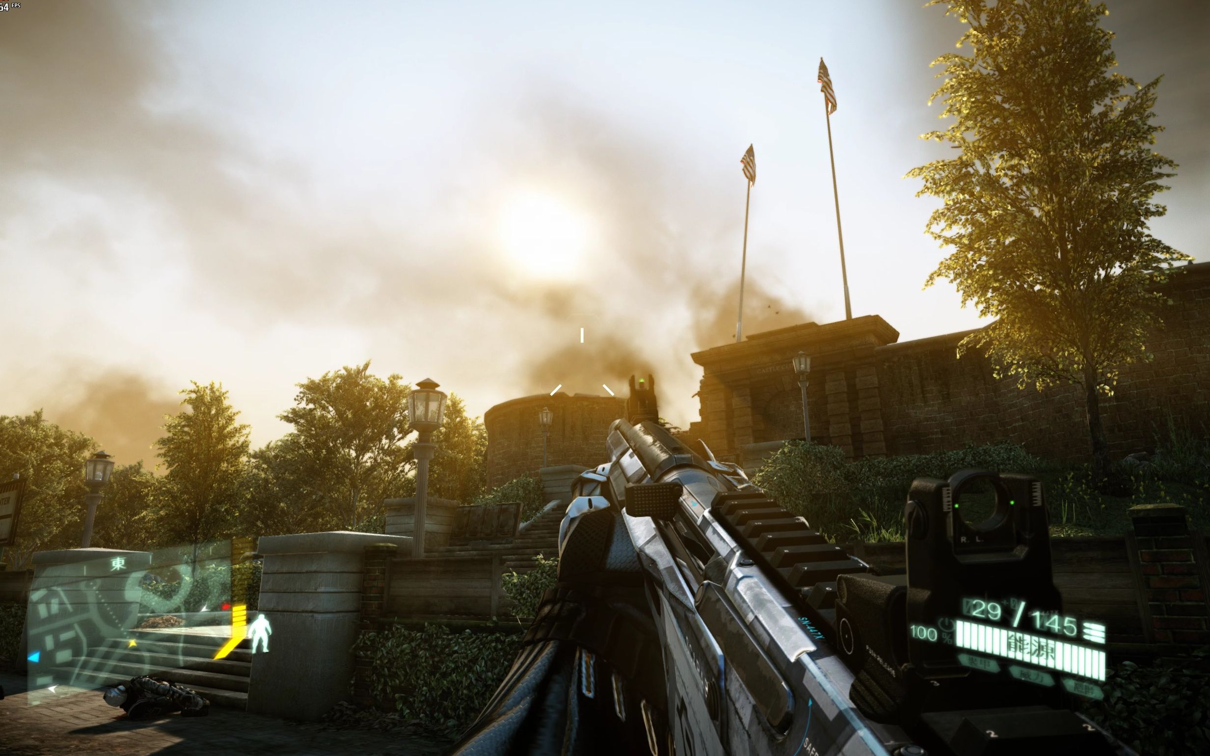 【孤岛危机2】笔记本3050在2k最高画质下的帧数表现