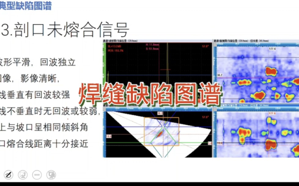 焊缝相控阵超声检测,裂纹、未熔合、未焊透缺陷识别!哔哩哔哩bilibili