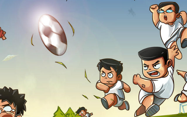 【致薛致童年】《热血足球3》最强防守表演赛_哔哩哔哩_bilibili