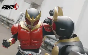 Video herunterladen: 【特摄cos】假面骑士 空我 VS 亚极陀丨Kuuga VS Agito