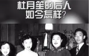 Download Video: 杜月笙的后人如今怎样？